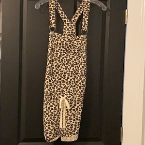 Z Supply Leopard overalls size S